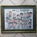1998 Tri Nations Champions - Limited Edition Springbok Rugby Framed Display
