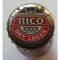 Old Rico Dry Lager 375ml Beer Bottle with Cap