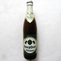 Old German Hoepfner Pilsner 500ml Beer Bottle with Cap
