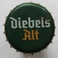 Old German Diebels Alt 330ml Beer Bottle with Cap