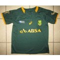 2015 World Cup Springbok Rugby Jersey - Small Size