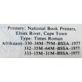 1977 SADF Afrikaans Pocket Bible