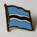 Old Botswana Flag Lapel Pin Badge