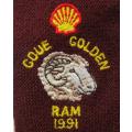 1991 Shell Golden Ram Neck Tie