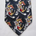 1995 Looney Tunes Cartoon Neck Tie