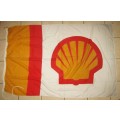 Large Old Shell Advertising Flag
