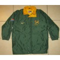 Old Nike Springbok Rugby Tracksuit Jacket - Large Size