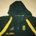 Old Springbok Rugby Hooded Jacket - XL Size
