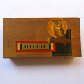 Old Uiltje Wooden Cigar Box