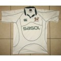 Old White Springbok Rugby Jersey - Big Large Size