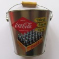 Coca Cola Small Metal Ice Bucket