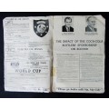 1967 Coca Cola Soccer Football Match Programme
