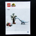 Lego Jurassic Park 76960 Instruction Manual Book