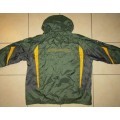 Old Springbok Rugby Hooded Jacket - Size 2XL