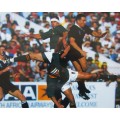 1995 World Cup Final - Springboks vs All Blacks - Rugby Framed Image