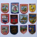 Lot of 12 Old European Patch Badges