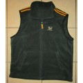 Old Springbok Rugby Zipper Vest - Large Size
