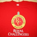Royal Challengers Bangalore IPL Cricket Shirt - Large Size