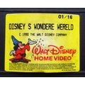 Disney`s Wondere Wereld - Dutch Netherlands - VHS Video Tape (1990)