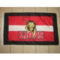 Large Old Lions Rugby Flag