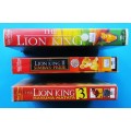 The Lion King 1 to 3 - Disney VHS Video Tapes