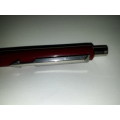 1984 PARKER Vector Made in UK Classic Burgundy Maroon Red 0.5mm Mechanical Pencil