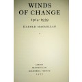 Winds Of Change 1914-1939 by Macmillan, Harold First Edition