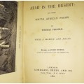 Afar in the Desert and other South African Poems Thomas Pringle 1881- edited John Noble 1st Edition