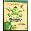 Monsters University Blu Ray Ultimate Collectors Edition BluRay 3D