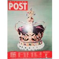 Royal Picture Post Mags x 5 See Pics-Coronation To Wedding Queen Elizabeth-Queen Mother Crown Jewels