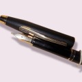 Cross Century Matte Black & Gold Fountain Pen Medium Pt-14k nib