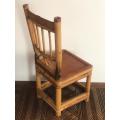 Vintage bamboo childs chair