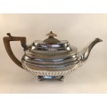 Georgian Hallmarked Silver Teapot 1811 presented by Earl of Yarborough July 1872 632g