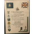 Rhodesian Light Infantry 1st battalion Certificate of service