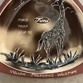 Rare Crescent Ware Ford 7000 Willem Pretorius Wildtuin Ashtray