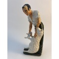Shebeg Isle Of Man Figurine - Sheep Shearer