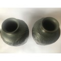 Magnificent Pair of Antique Japanese Bronze Vases