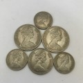 1964 Rhodesia Lot Coins