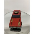 Hot Wheels Mattel 1983 Crack Ups Fire Smasher Chief Fire Dept Car Red Hong Kong