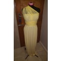 Yellow Lace Maxi Infinity Dress
