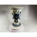 Delt Blue Vase 14 cm
