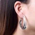 s925 large broad hoop earrings see photos