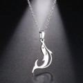 solid titanium dolfin necklace ..great quality never fade 45cm