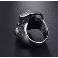 Grimreaper stainless steel bikers ring...size 8