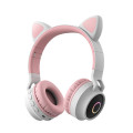 Headphones - W27 Cat Ear - Wireless/Bluetooth