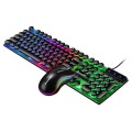 D290 Gaming Keyboard And Mouse Wired Keyboard With Backlight Keyboard Gamer Kit Silent Gaming