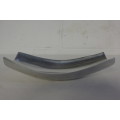A FABULOUS MODERN BRUSHED ALUMINIUM CURVED NUT/ CRUDITES PLATE IN AWESOME CONDITION