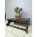 A STUNNING VERSATILE TUDOR STYLE ALL PURPOSE/COFFEE TABLE. LOVELY AROUND THE HOME!!