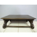 A STUNNING VERSATILE TUDOR STYLE ALL PURPOSE/COFFEE TABLE. LOVELY AROUND THE HOME!!