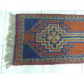 A BEAUTIFUL HANDMADE THICK PILE PERSIAN KILIM RUNNER (2m) CARPET IN WONDERFUL CONDITION!!! WOW!!!